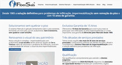 Desktop Screenshot of fibersals.com.br