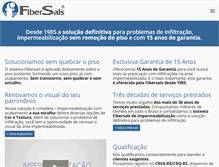 Tablet Screenshot of fibersals.com.br